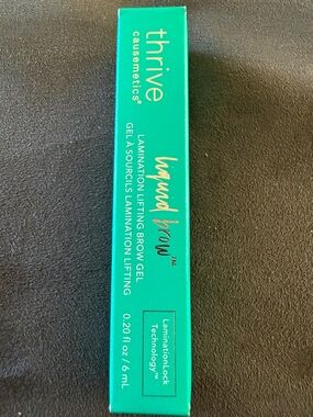 thrive causemetics Liquid Brow Lamination Gel - Teal and Gold